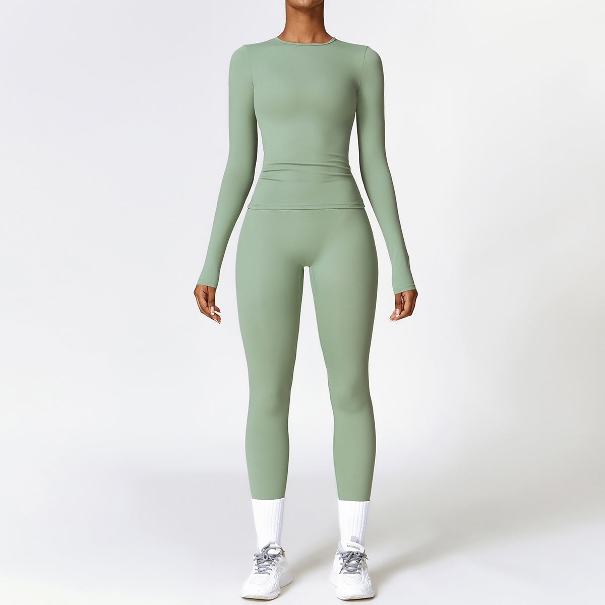 Tight-fitting Brushed Yoga Suit Quick-drying Fitness Clothes null