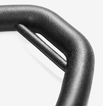 Multifunctional suspension training ring in durable ABS composite, perfect for indoor and outdoor fitness setups.