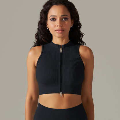Seamless Knitted Solid Color Thread Yoga Clothes null