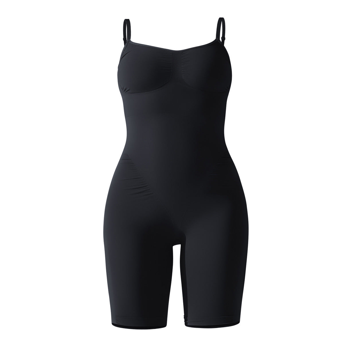 High Elastic Jumpsuit Shorts Sports Running Fitness Clothes Women null