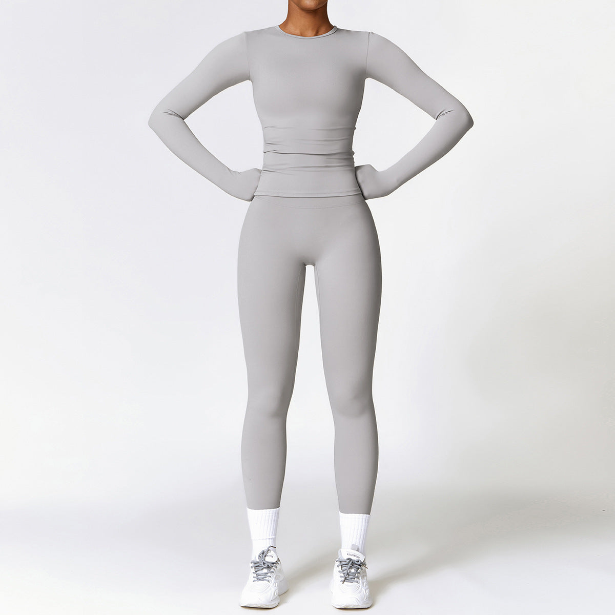 Tight-fitting Brushed Yoga Suit Quick-drying Fitness Clothes null
