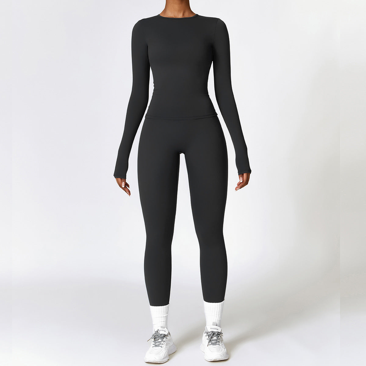 Tight-fitting Brushed Yoga Suit Quick-drying Fitness Clothes null